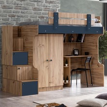 Setay Riva Ranza 2 Kapaklı Dolap Çalışma Masası