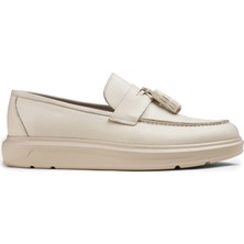 Deery Deri Bej Rengi Comfort Erkek Loafer