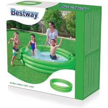 Bestway 51027 Üç Halkalı Renkli Şişme Havuz 183 x 33 Cm.