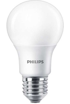 Philips LED Ampul 8W - 60W E27 Beyaz Işık (12 Li Paket )