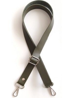 Angel Çanta Aksesuar Suni Deri Ayarlı Çanta Sapı  120X2.4 cm  Haki