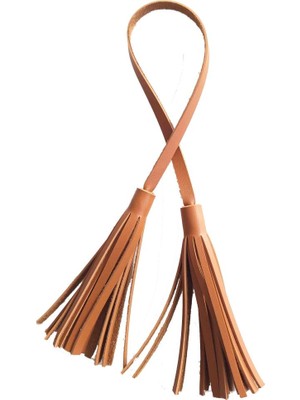 Angel Çanta Aksesuar Suni Deri Ikili Düz Püskül