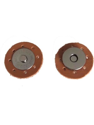 Angel Çanta Aksesuar Suni Derili Mıknatıs Taba