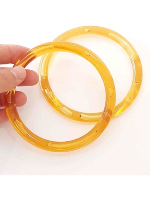 Angel Çanta Aksesuar Akrilik Görünümlü Plastik Çanta Sapı