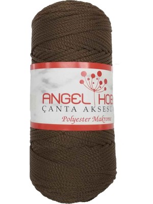 Angel Çanta Aksesuar Angel Kahve Renk Polyester Makrome No:11