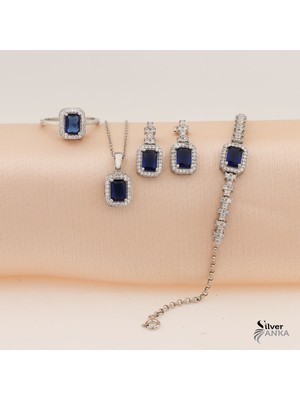 Silveranka 925 Ayar Gümüş Zarif Baget Set