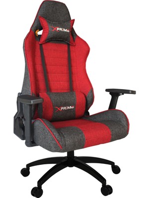 Xprime Omega Kumaş Oyuncu Koltuğu Kırmızı