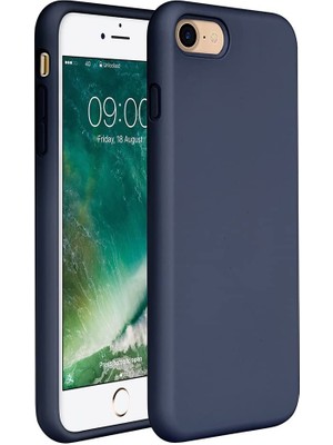 Bilişim Aksesuar Apple iPhone 6s Kılıf Liquid Lansman Silikon Petrol Mavisi