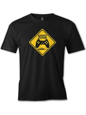 Lord T-Shirt Gamer Zone Siyah Erkek Tshirt