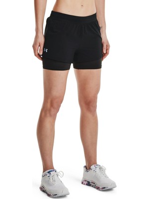 Under Armour Kadın UA Serin Tutan Koşu 2'si 1 arada Şort 1361582-001