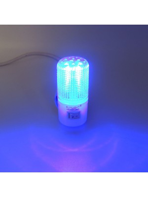 Sunlight Kısa LED Gece Lambası 0,5W Tasarruflu Işıklı Fişli Düğmeli