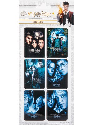 Gifi Sticker 3'lü Set Harry Potter Lisanslı Etiket Özel Tasarım