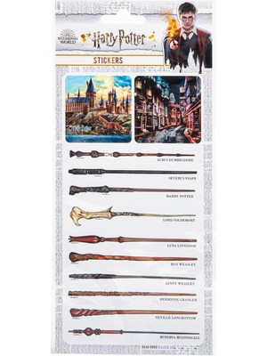 Gifi Sticker Harry Potter Asa Tasarım Lisanslı Etiket Özel Tasarım