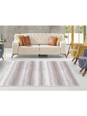 Dekoreko Inci Dijital Saçaksız Yıkanabilir Kaymaz Taban Halı 1870 Desen 2