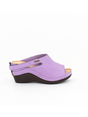 Tarçın Ayakkabı Tarçın Deri Günlük Kadın Comfort Terlik TRC116-1001