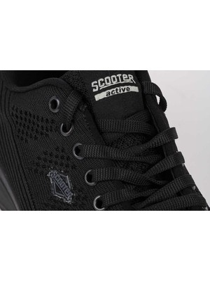 Scooter Sneaker Siyah Erkek Spor Ayakkabı M5441TS