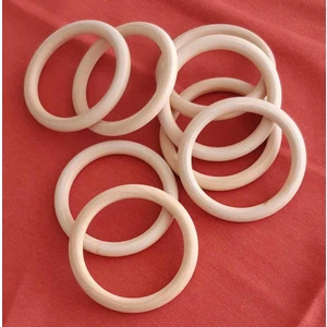 Angel Çanta Aksesuar 9 cm Ahşap  Halka