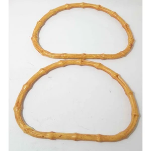 Angel Çanta Aksesuar Bambu Görünümlü Plastik Çanta Sapı