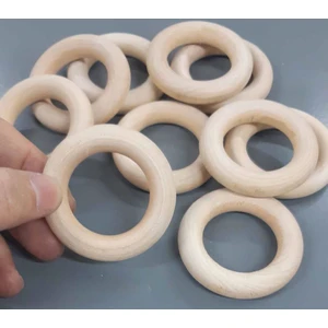 Angel Çanta Aksesuar 4.5 cm Ahşap  Halka