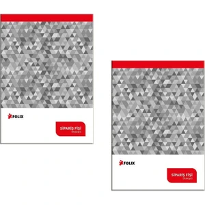 Sipariş Fişi 14 x 20 cm 2-50 2 Nüsha Otokopili 50 Yaprak 2'li