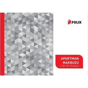 Apartman Makbuzu 14 x 20 cm 2-50 2 Nüsha Otokopili 50 Yaprak