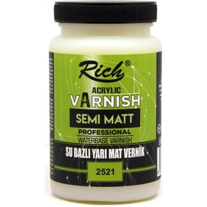 Su Bazlı Yarı Mat Vernik 250 cc