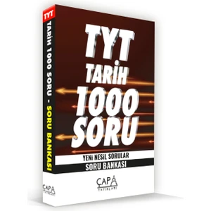 Çap Yayınları TYT Tarih Soru Bankası