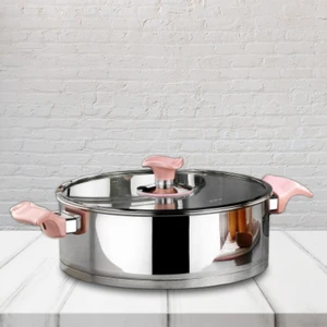 Tencere 26 cm Kısa King Rose