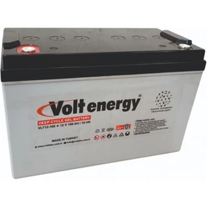 12 V 100 Amper Jel Akü Deep Cycle Nanocarbon Jel Akü  ÜRETİM YILI:(2025)