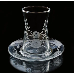 Heybeli 12 Parça Doğa Çay Takımı