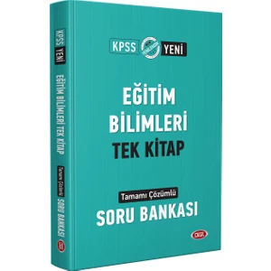 Data Yayınları KPSS Eğitim Bilimleri Tamamı Çözümlü Soru Bankası