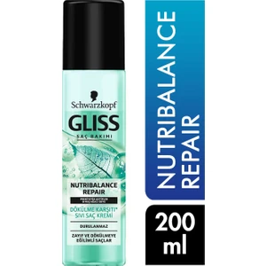 Gliss Nutribalance Repari Sıvı Saç Sprey 200ML