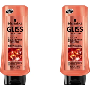 Gliss Magnificent Strength Saç Kremi 360ML 2li