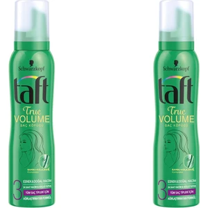 Taft Saç Köpüğü Esnek&doğal Hacim 3 150ML 2li