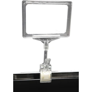 Modern Raf Mandallı A6 Etiketlik 4'lü Şeffaf