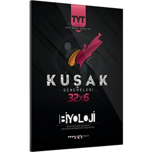 Marka Yayınları TYT Biyoloji Kolaydan Zora 32 Kuşak Deneme 2021