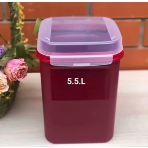 5.5 Lt  Kare Saklama Kabı
