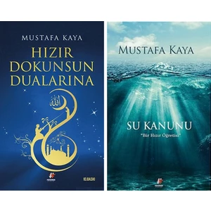 Hızır Dokunsun Dualarına - Su Kanunu / 2 Kitap Takım - Mustafa Kaya