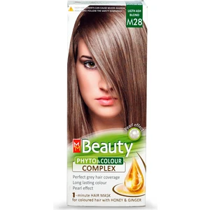 Mm Beauty Bitkisel Saç Boyası M28 Açık Küllü Kumral