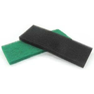 XY-1810 Siyah-Yeşil Çift Filtre Süngeri 32X12X2 cm