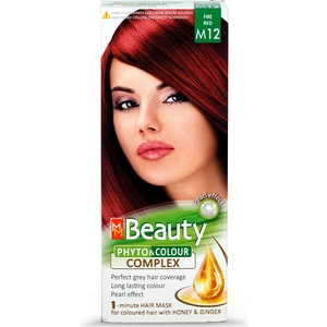 Mm Beauty Bitkisel Saç Boyası M12 Ateş Kızılı
