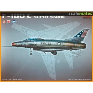 Pm Model F-100C North American Super Sabre Model Uçak 1:72 N:PM-402