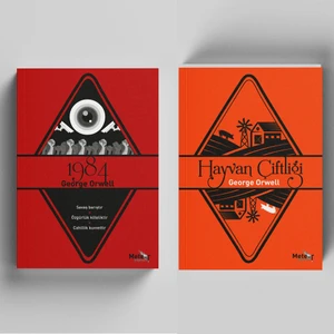 1984 ve Hayvan Çiftliği 2 Li Set - George Orwell