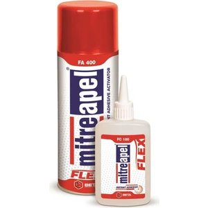 Hızlı Yapıştırıcı 400 ml Çok Güçlü Fa 400+FC100