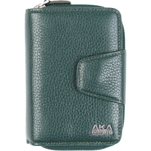 Yeşil Deri Kadın Cüzdanı 402