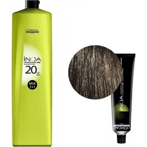 L'Oréal Professionnel Loreal Professionnel Loreal Inoa No:6 Saç Boyası 60 Gr+Oksidan 20 Vol. %6 1000 ml
