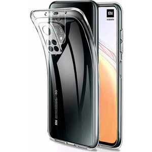 CaseWorld Xiaomi Mi 10T Silikon Kılıf Kamera Korumalı Tıpalı Şeffaf Kapak