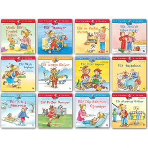 Iş Bankası Ilk Okuma Kitabım Elif Serisi Set-1 12 Kitaplık Set