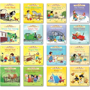 Iş Bankası Çiftlik Öyküleri Serisi 16 Kitap Set Ilk Okuma Kitabım
