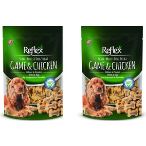 Yarı Yumuşak Köpek Ödül Maması Av Hayvanlı & Tavuklu 150 gr x 2